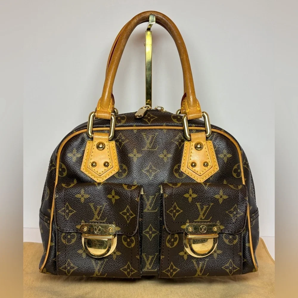 AUTHENTIC Louis Vuitton Monogram Manhattan PM